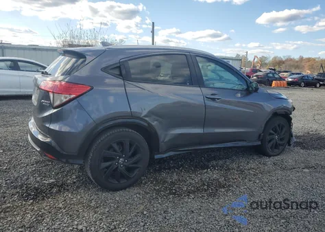 2021 Honda Hr-V Sport z USA, uszkodzony, nr VIN 3CZRU6H1XMM743189